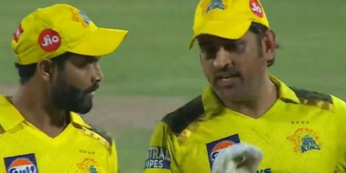 MS Dhoni- Ravindra Jadeja