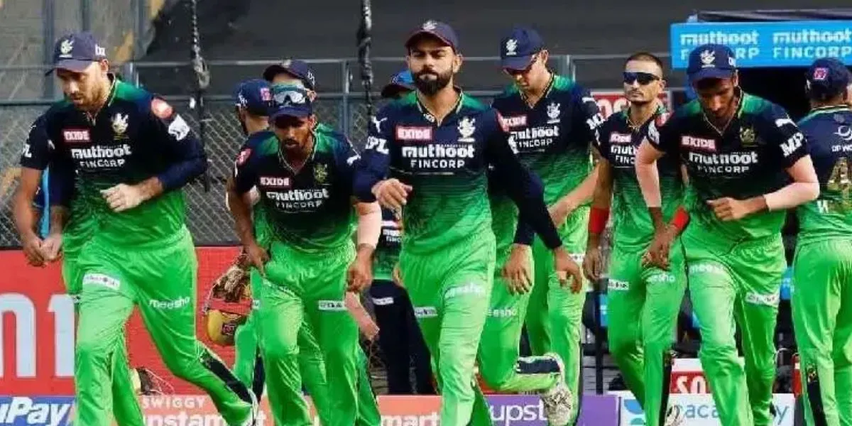 RCB in green Jersey