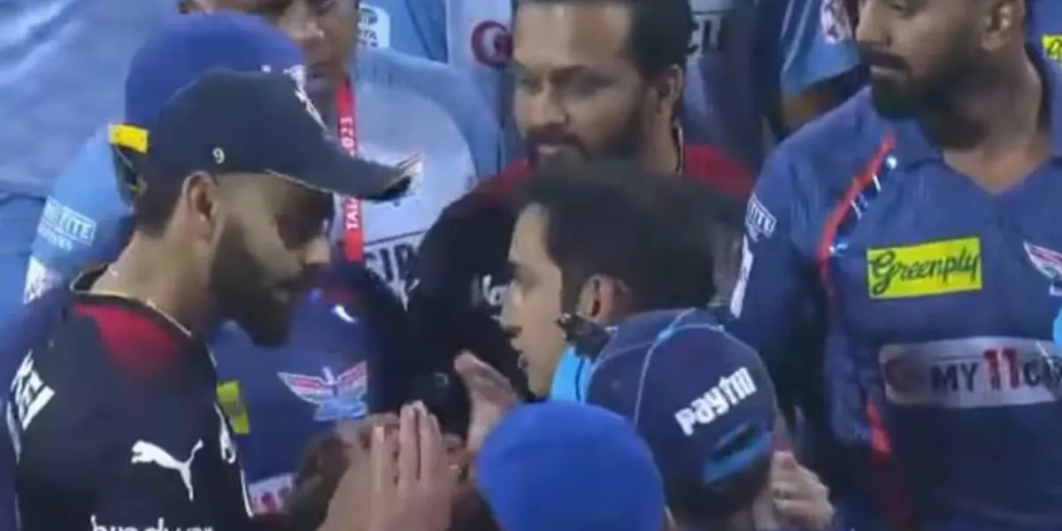 Virat Kohli Gautam Gambhir Fight