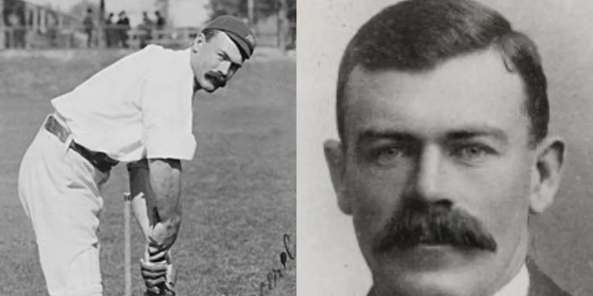 1st six in international cricket history was hit by australian cricketer Joe Darling
