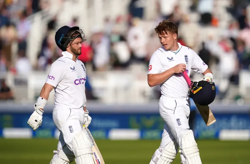 Ben Duckett and Ollie Pope 