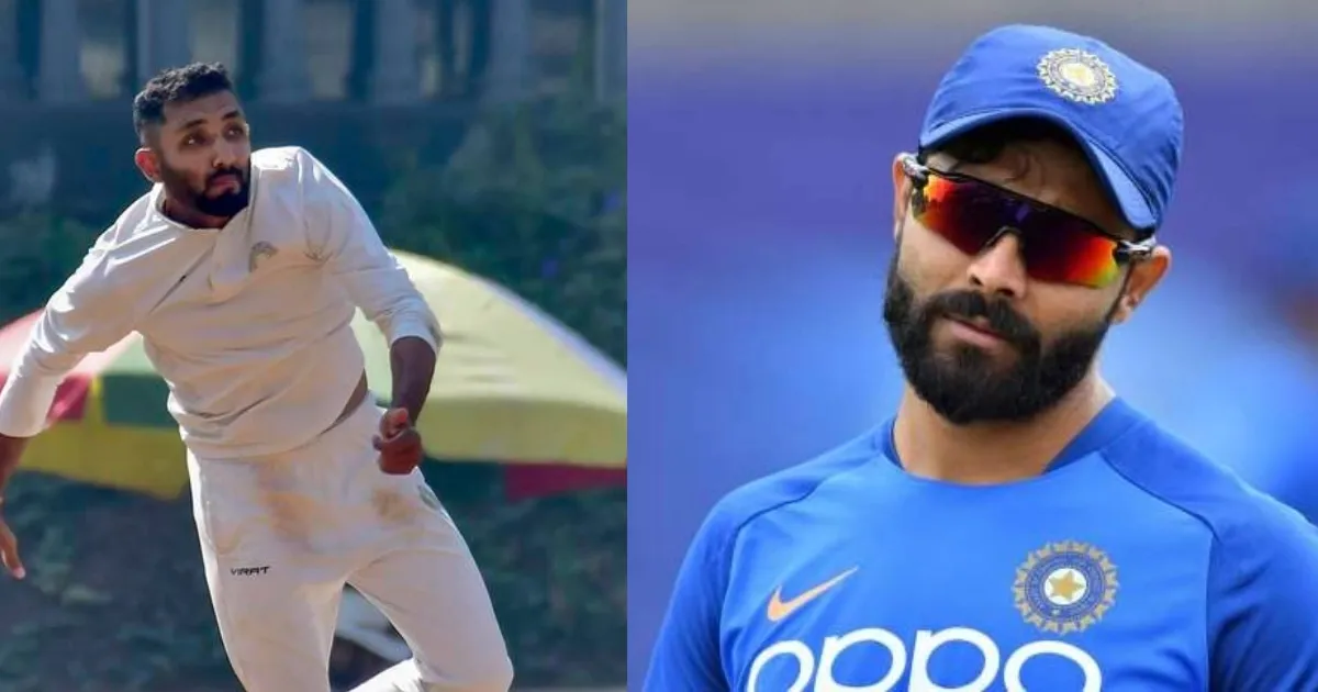 Dharmendra Singh Jadeja and Ravindra Jadeja
