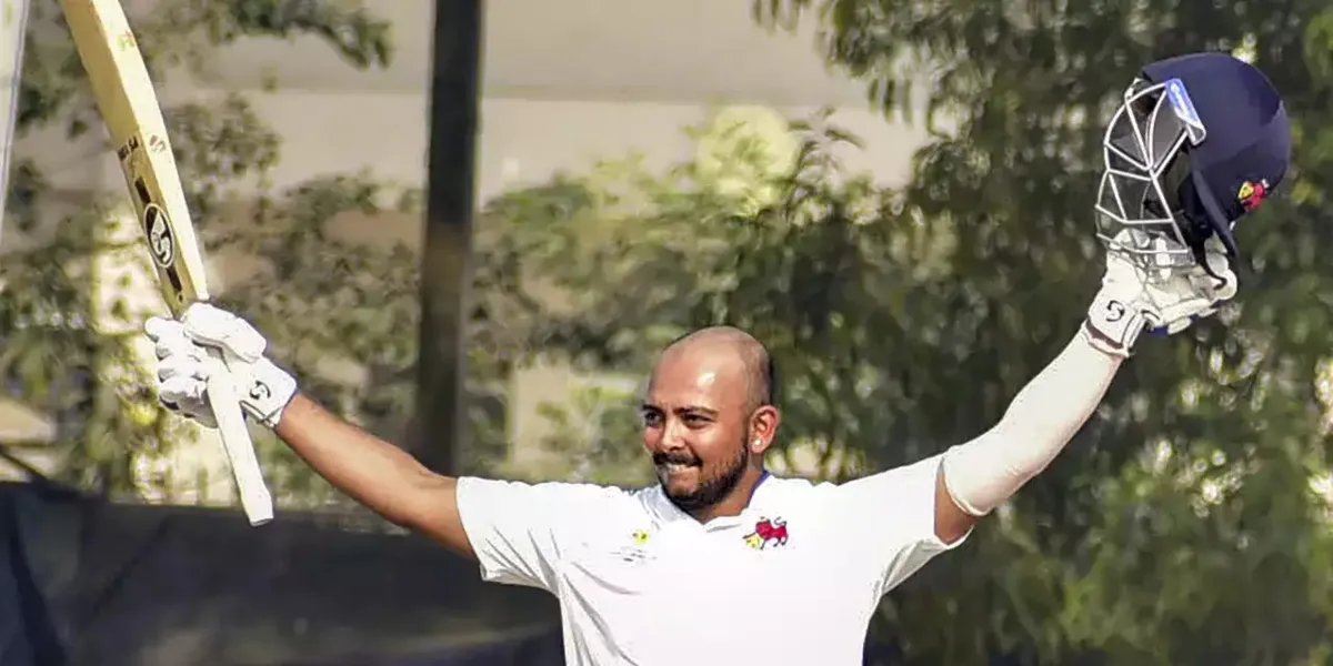 Prithvi Shaw