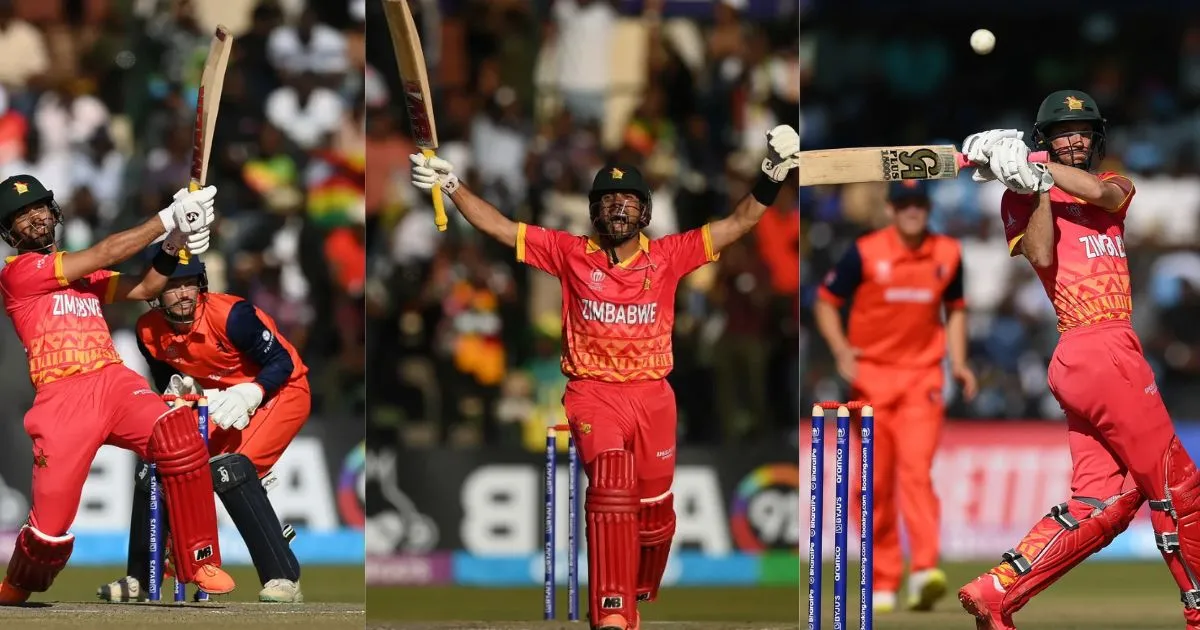 8 छक्के-6 चौके, वर्ल्ड कप में गरजा Sikandar Raza का बल्ला, ODI इतिहास का सबसे तेज शतक जड़ जिम्बाब्वे को जिताई हारी बाजी