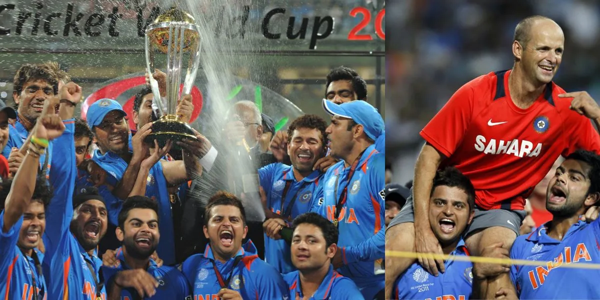 Team India Winner of ODI World Cup 2011