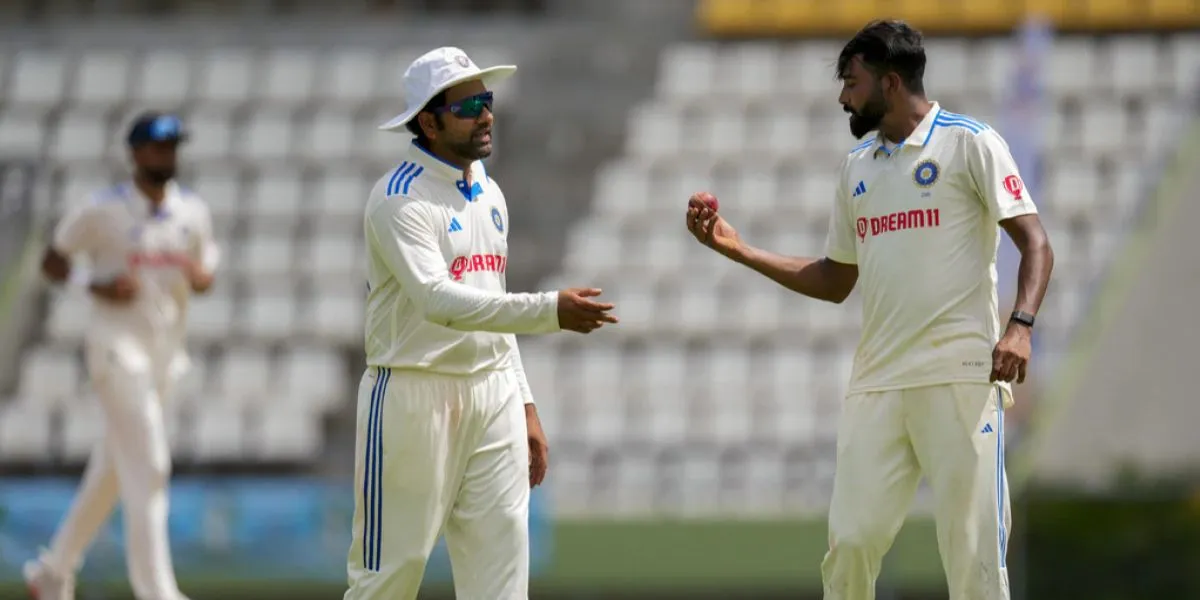 WI vs IND: Rohit Sharma-Mohammed Siraj