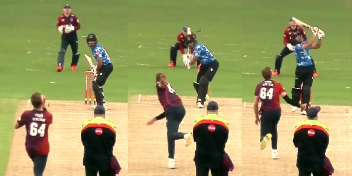 T20 Blast Ravi Bopara hits 108 runs on 53 balls against kent
