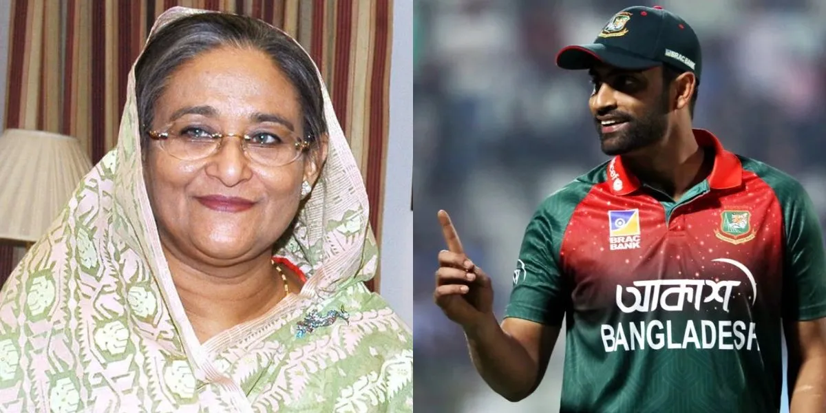 Tamim Iqbal-Sheikh Hasina