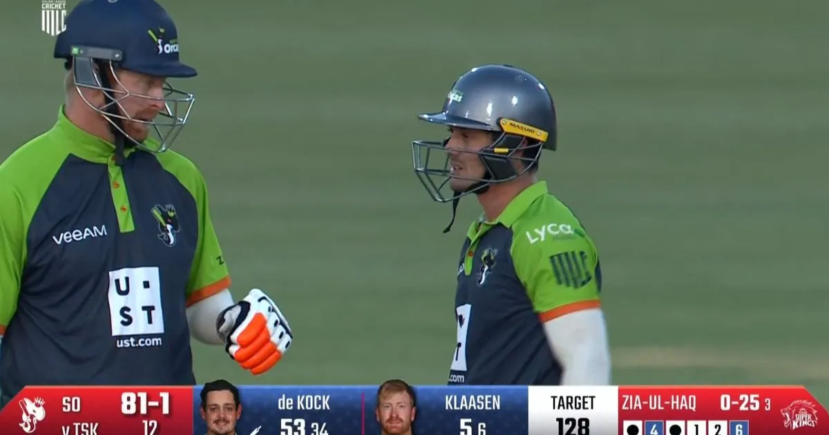  Quinton de Kock , major league cricket 2023 