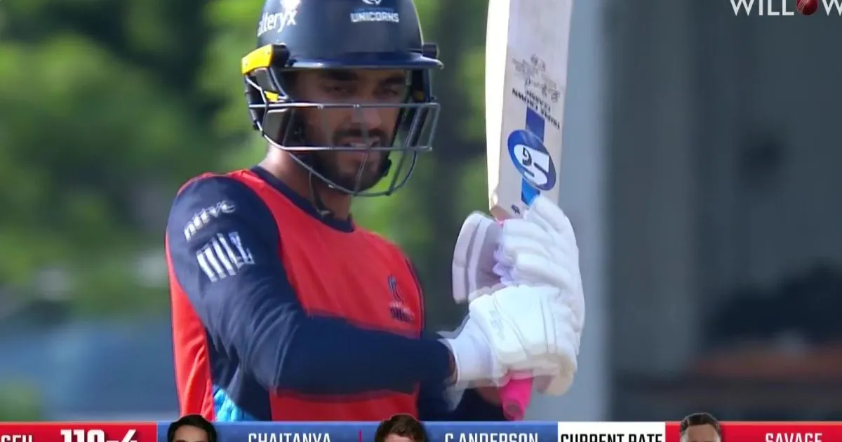  Chaitanya Bishnoi , Major Cricket League 
