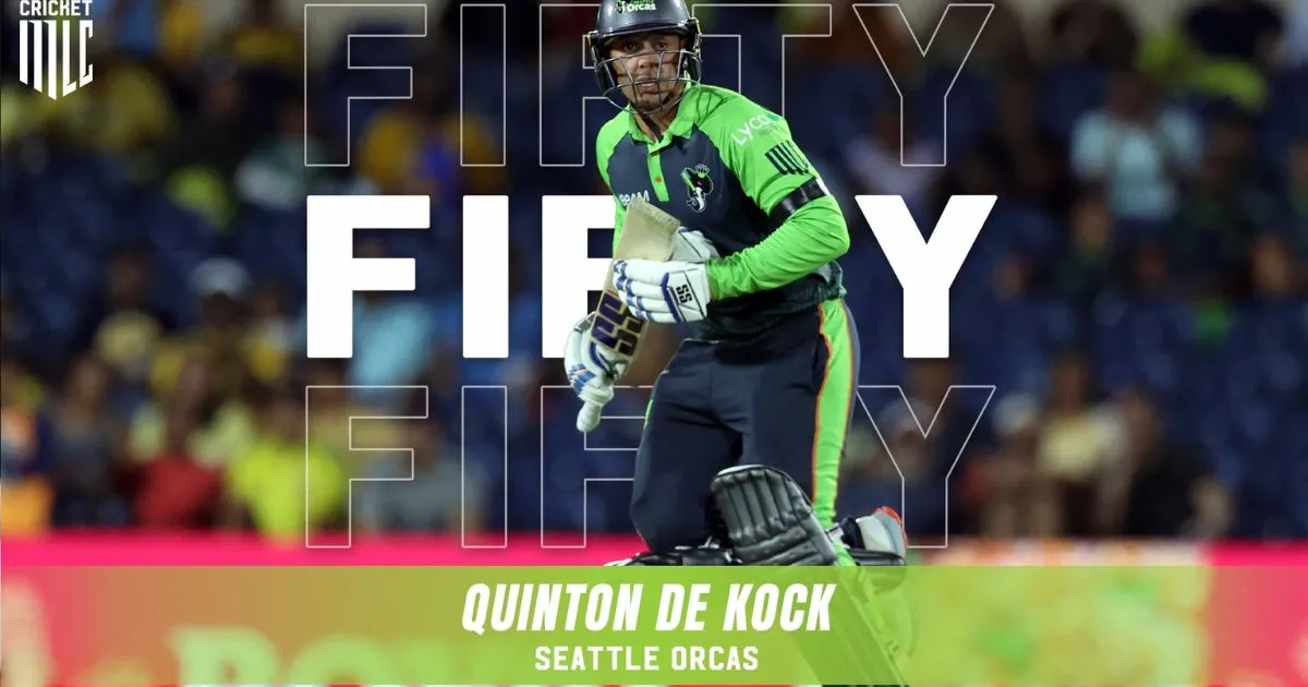  Quinton de Kock , Major League Cricket , MLC