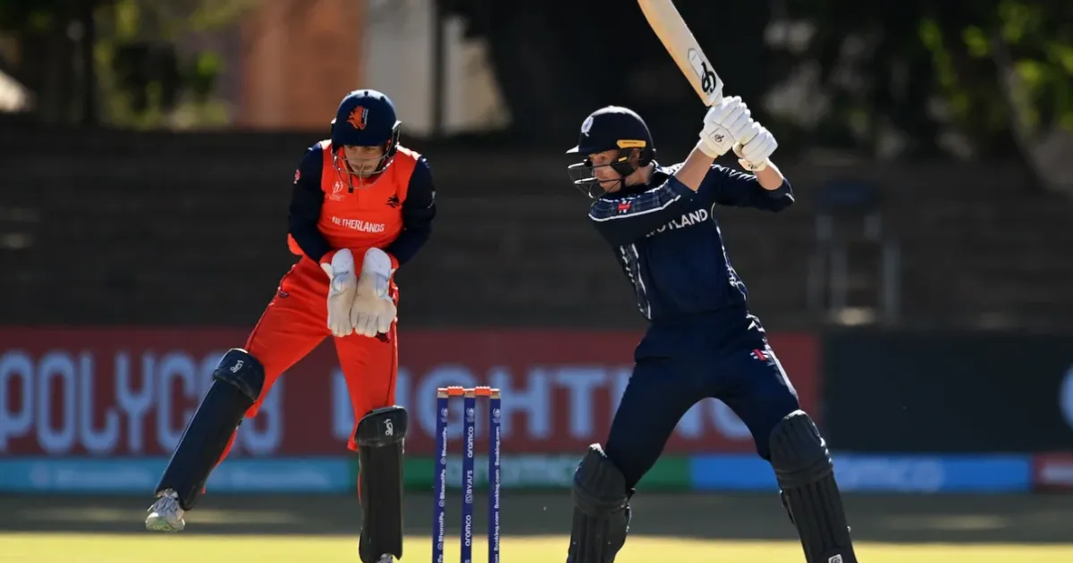 Netherlands beat Scotland , ICC ODI World Cup Qualifier , World Cup 2023, Ned vs Sco