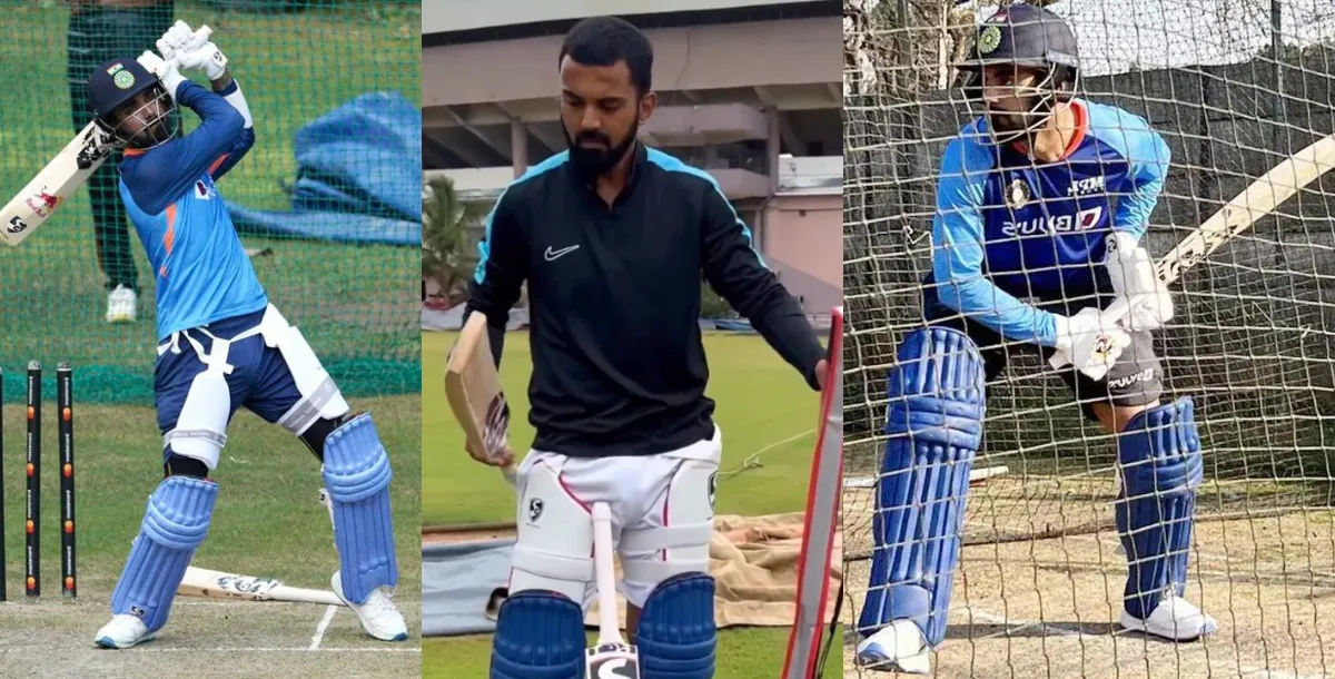 VIDEO KL Rahul practiced hard on the net hit fours and sixes-1
