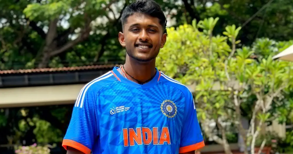  Sai Sudarshan , Team India ,Emerging Asia Cup 
