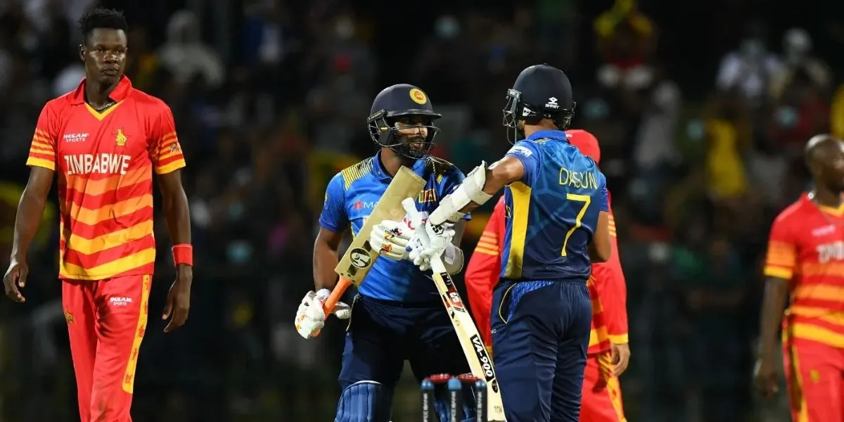 World cup 2023 qualifiers- SL vs ZIM