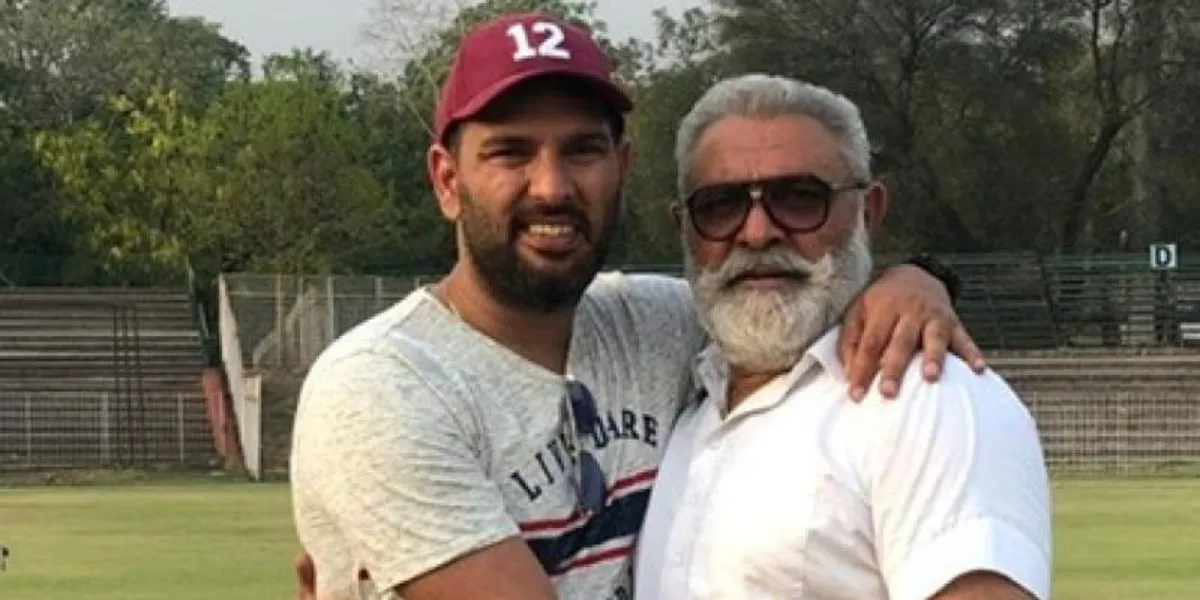 Yograj Singh with Yuvraj Singh