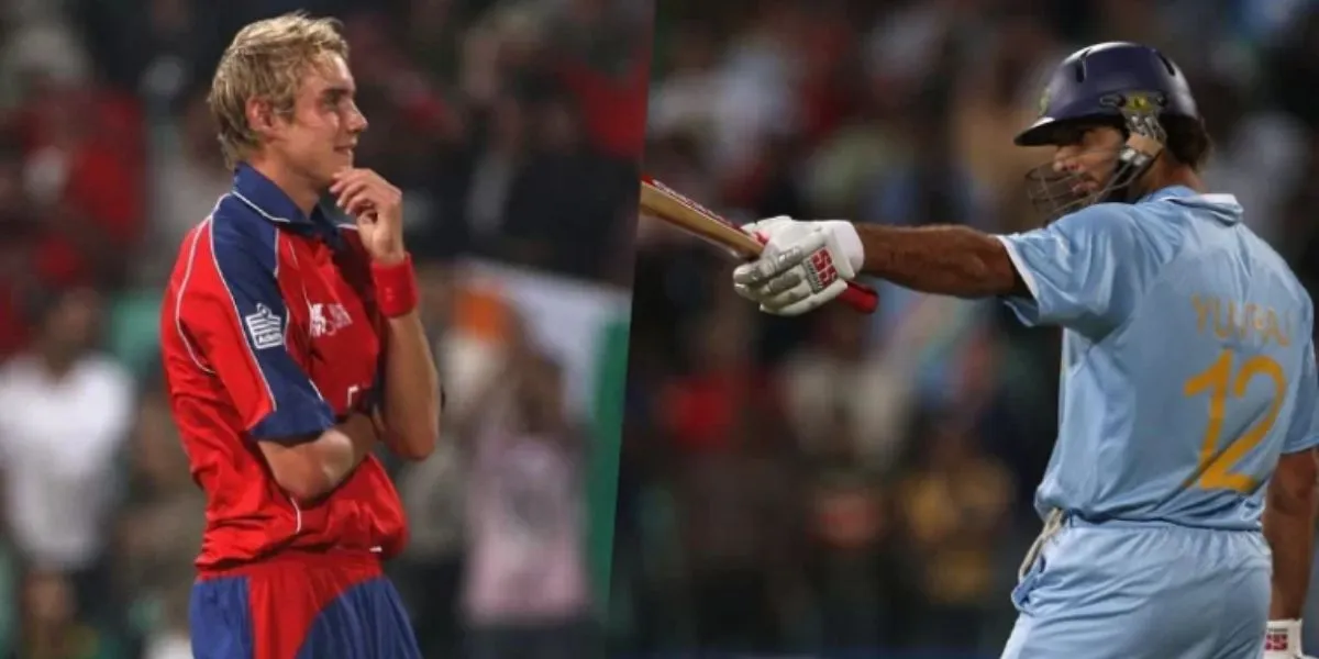 Yuvraj Singh-Stuart Broad