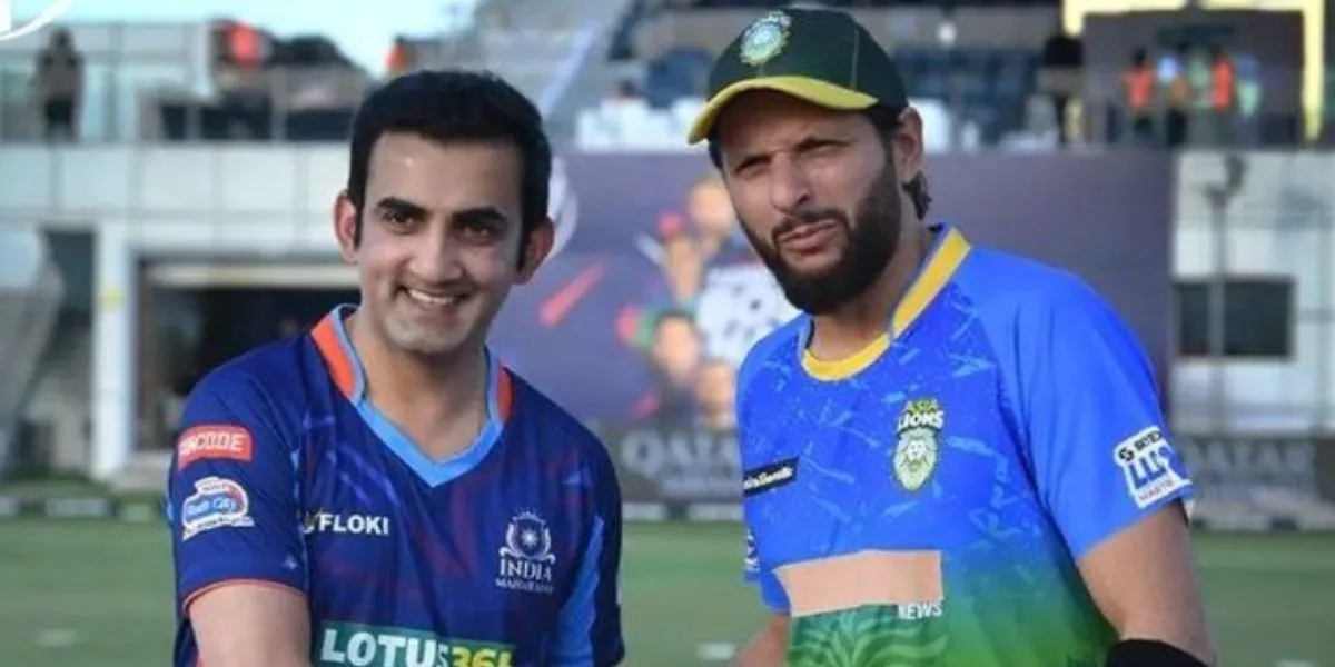 US T10 Masters tournament-Gautam Gambhir-Shahid Afridi