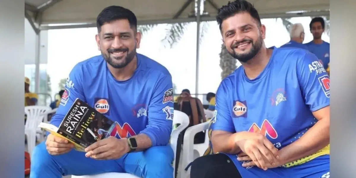 MS Dhoni And Suresh Raina (1)