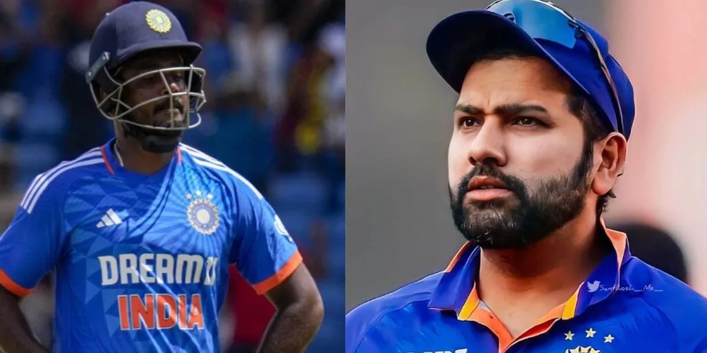 Rohit Sharma and Sanju Samson