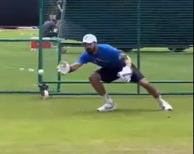 KL Rahul at NCA