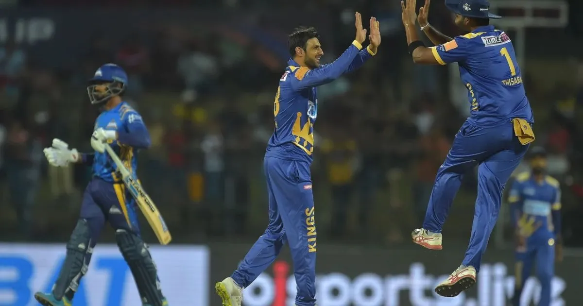  Shoaib Malik , lanka premier league 2023