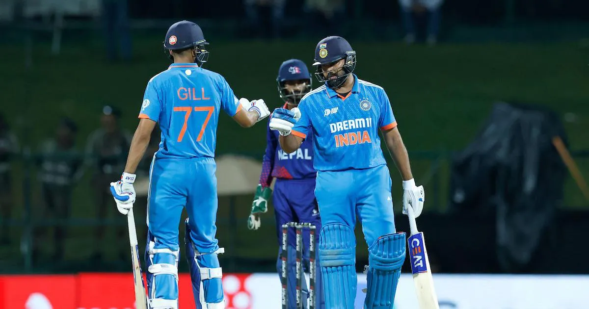 Rohit Sharma and Shubman