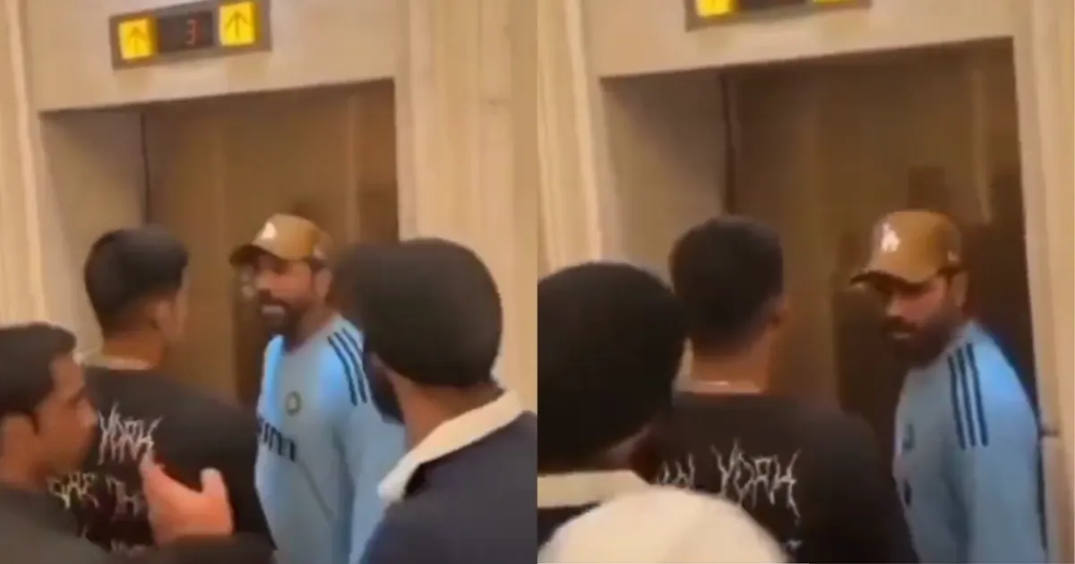 Fight between Rohit Sharma and Shubhman