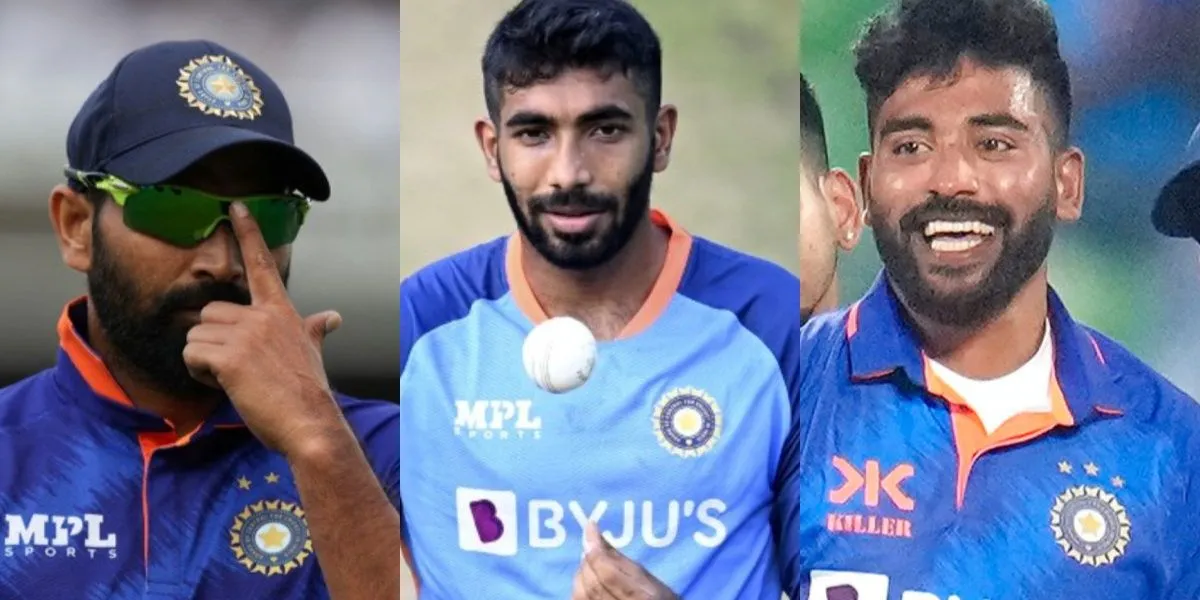 Jasprit Bumrah-Mohammed Shami -Mohammed Siraj