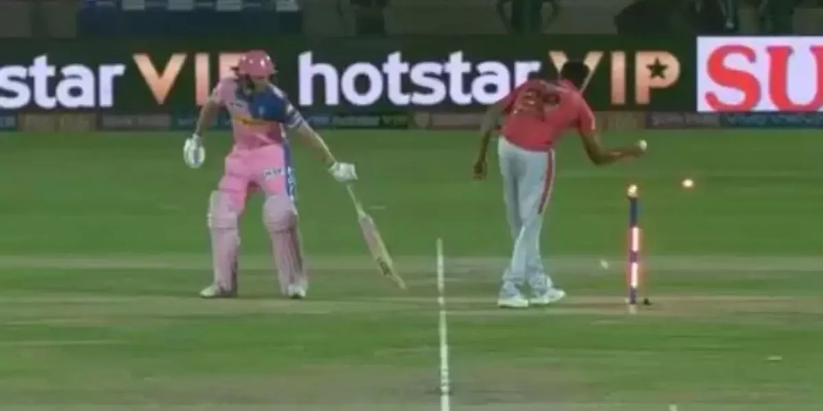 R Ashwin mankading Jos Buttler