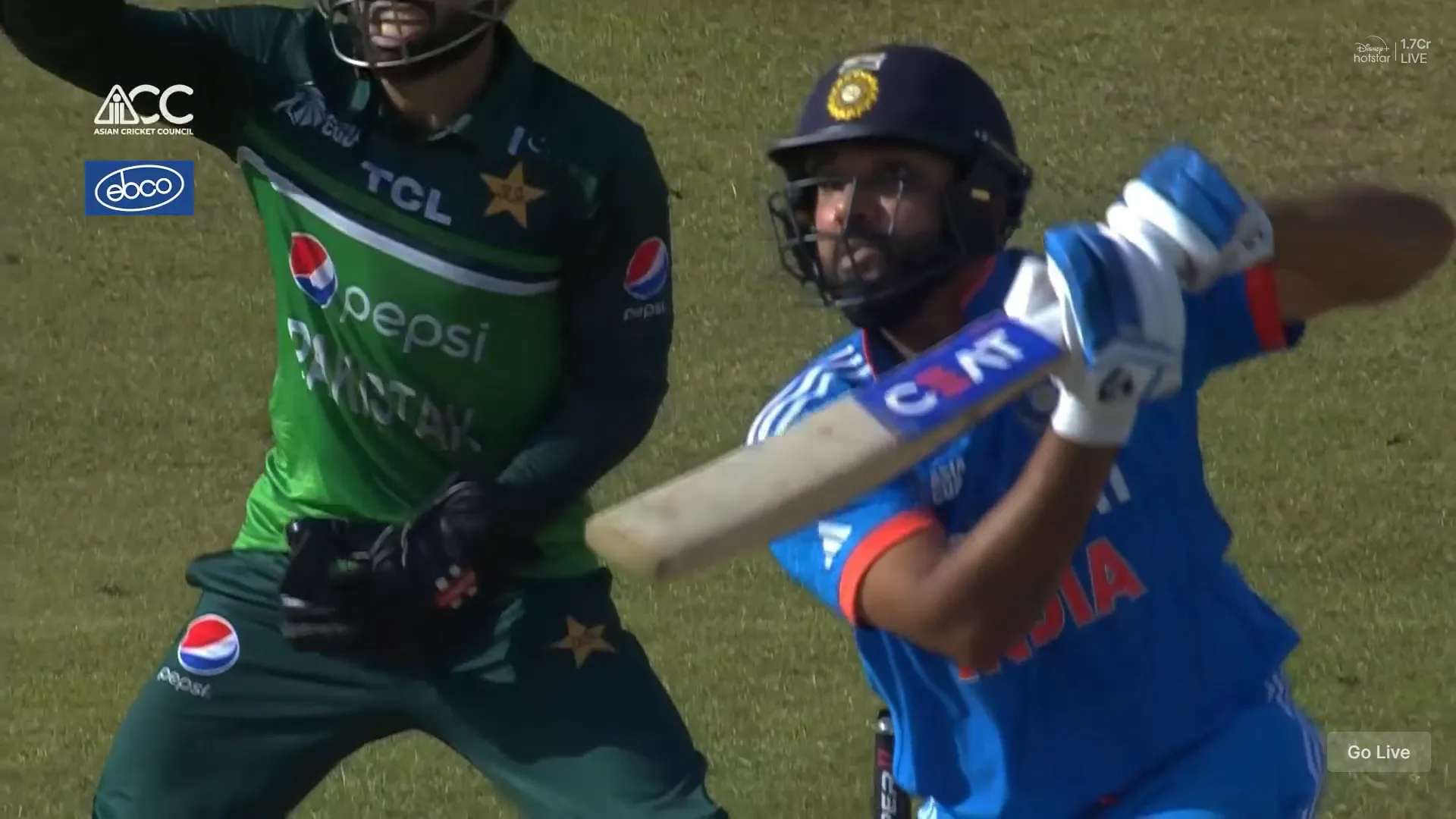 Shadab khan Took Rohit Sharma wicket