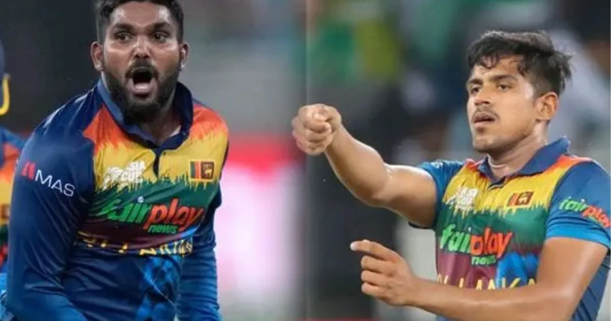  Wanindu Hasaranga , Maheesh Theekshana ,