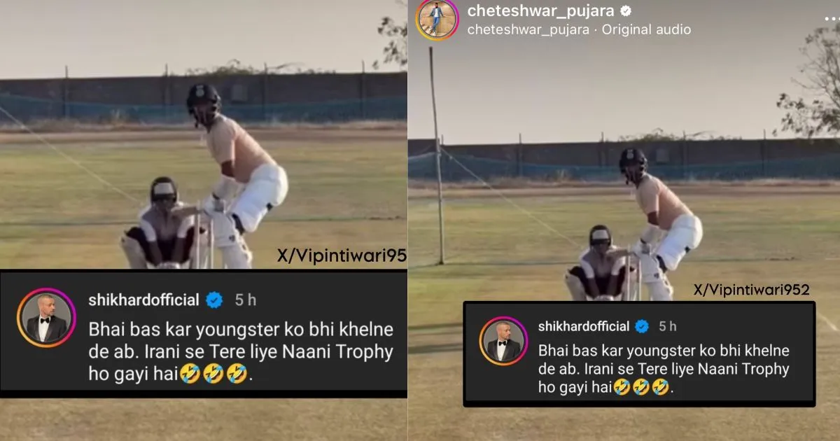  Shikhar Dhawan, Cheteshwar Pujara , irony trophy 