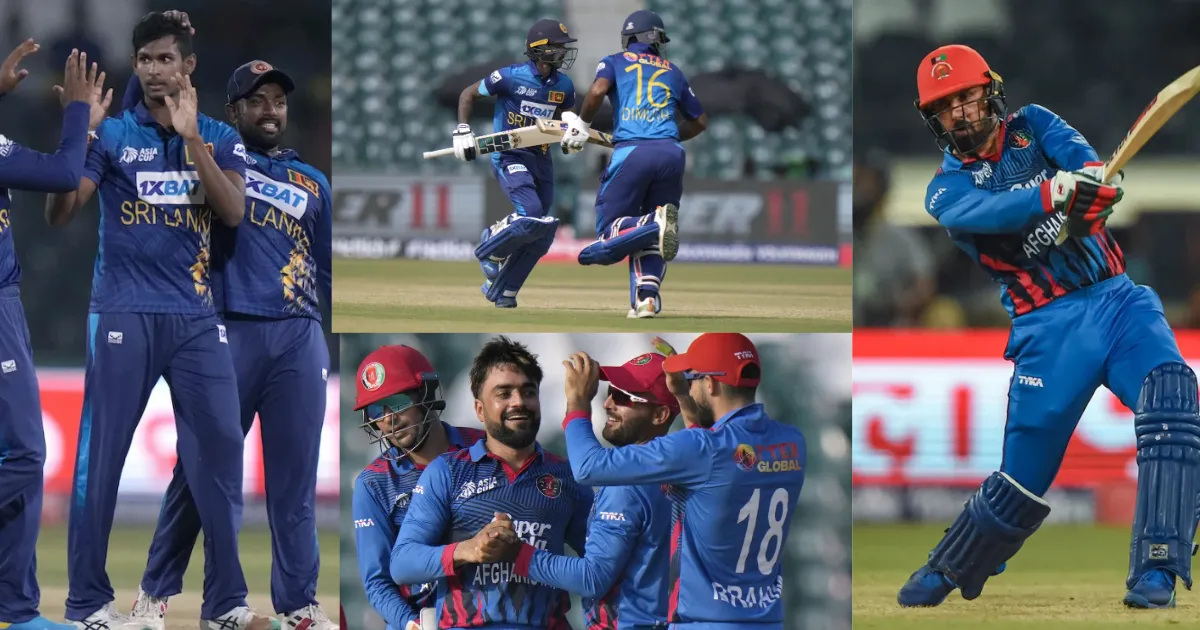 SL vs AFG Highlights: 53 चौके-18 छक्के, ODI के रोमांच की हदें हुई पार, आखिरी 5 मिनट में अफगानिस्तान से छिना सुपर-4 का टिकट