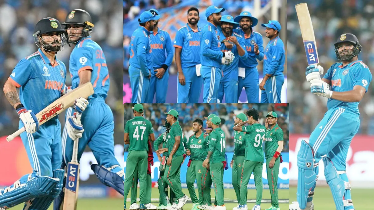 IND vs BAN: रोहित शर्मा के इस दांव ने बांग्लादेश को किया पस्त, भारत ने वर्ल्ड कप में लगायाा जीत का चौका, 7 विकेटों से दर्ज की धमाकेदार जीत