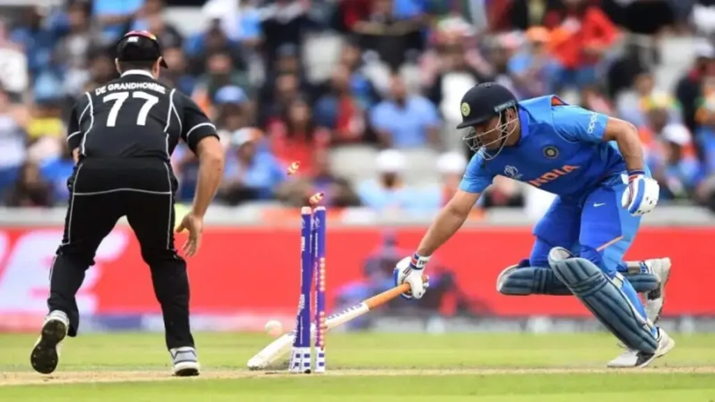 World Cup 2019 MS Dhoni Run Out