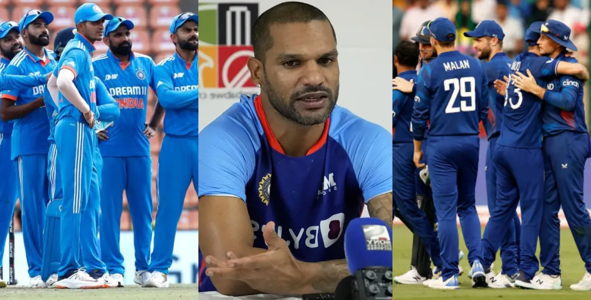 shikhar dhawan made fun of england cricket team ahead of ind vs eng matach