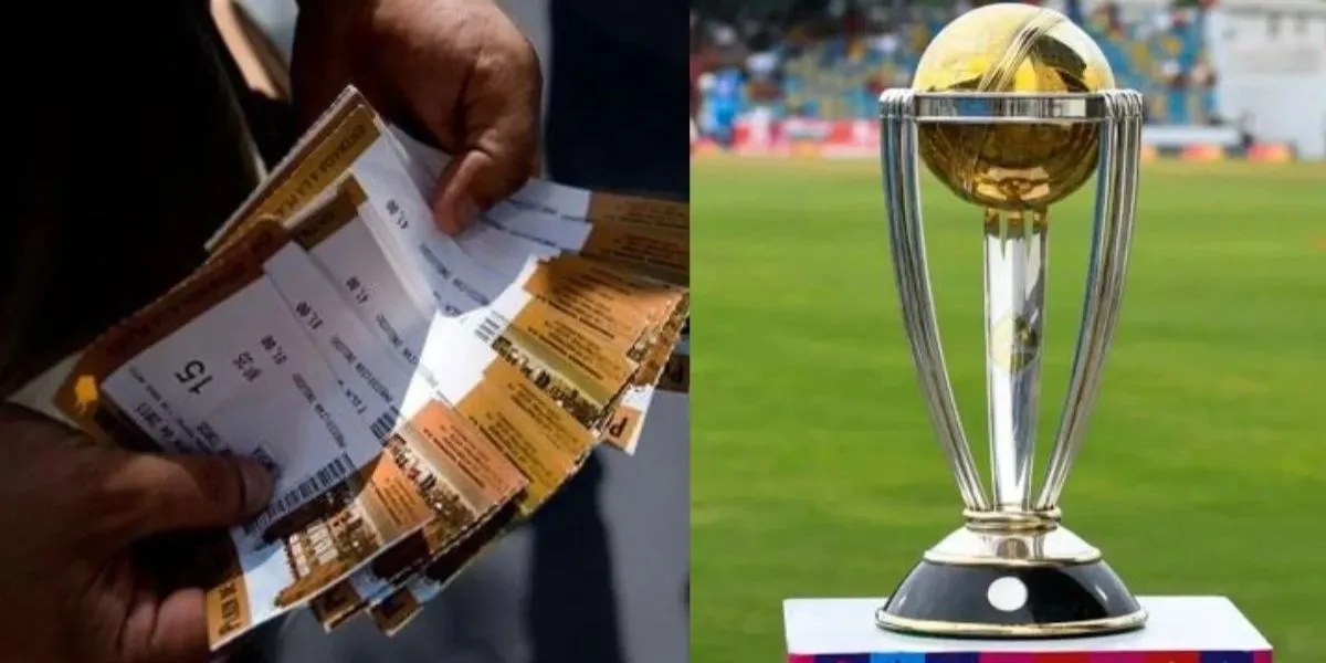 Black marketing of world cup 2023 tickets