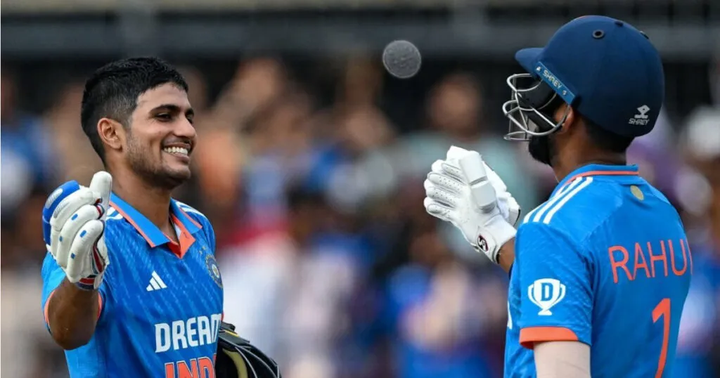 Shubman Gill and KL Rahul