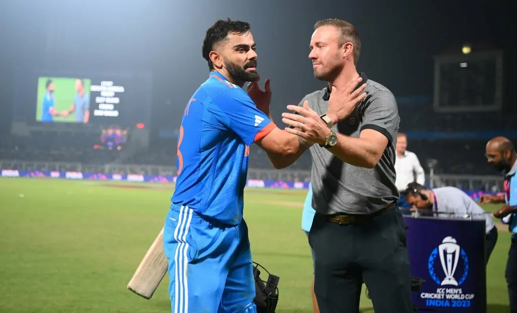 Virat Kohli and ab de villiers