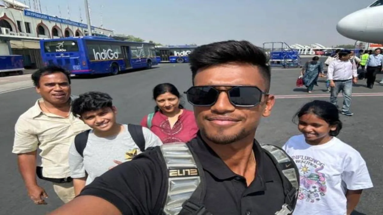 Kumar Kushagra Family