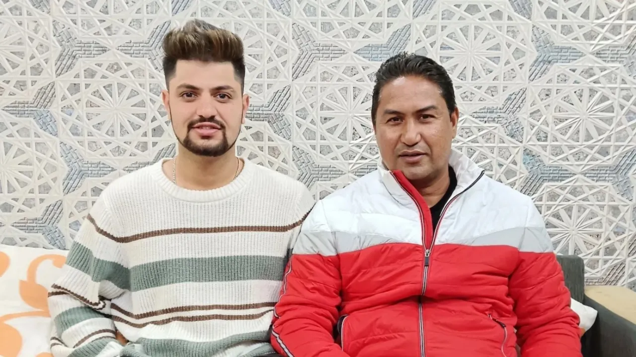 Sameer Rizvi With His Uncle
