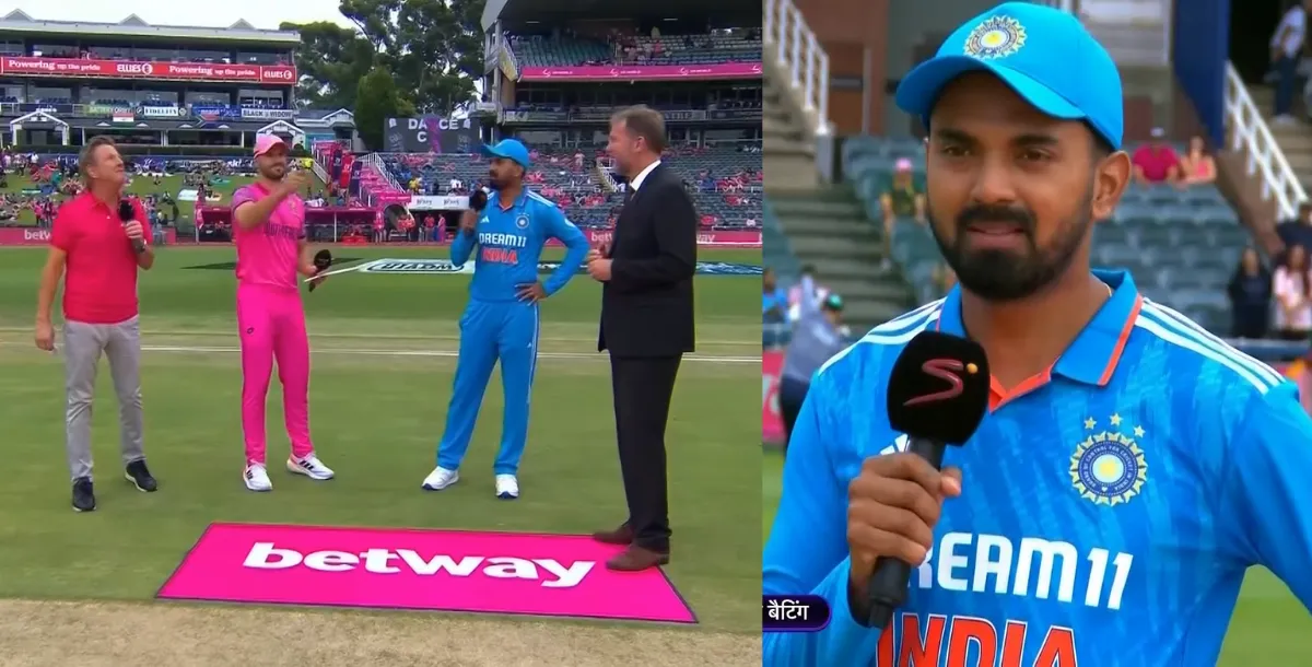 south africa won the toss and decided to bat first against india in ind vs sa 1st odi