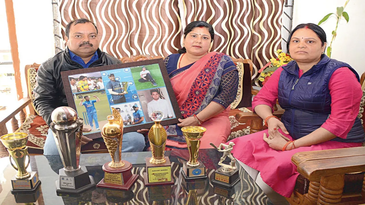 Sushant Mishra Family