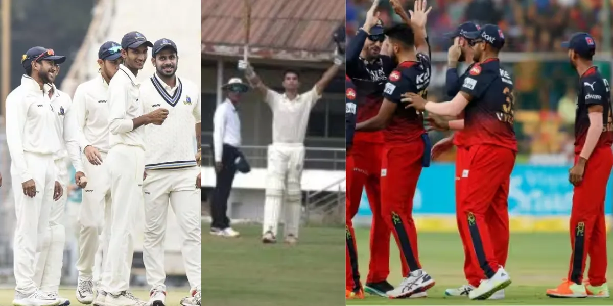 4,4,4,4,4... RCB के बल्लेबाज का रणजी में दिखा भौकाल, गेंदबाजों की उधेड़ी धज्जियां, ठोक डाले 150 से ज्यादा रन