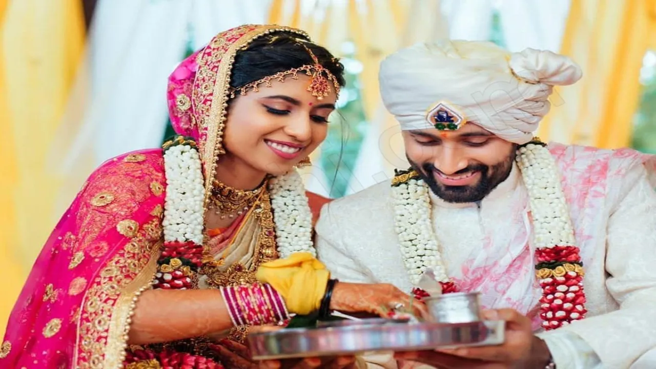 Shreyas Gopal With his Wife