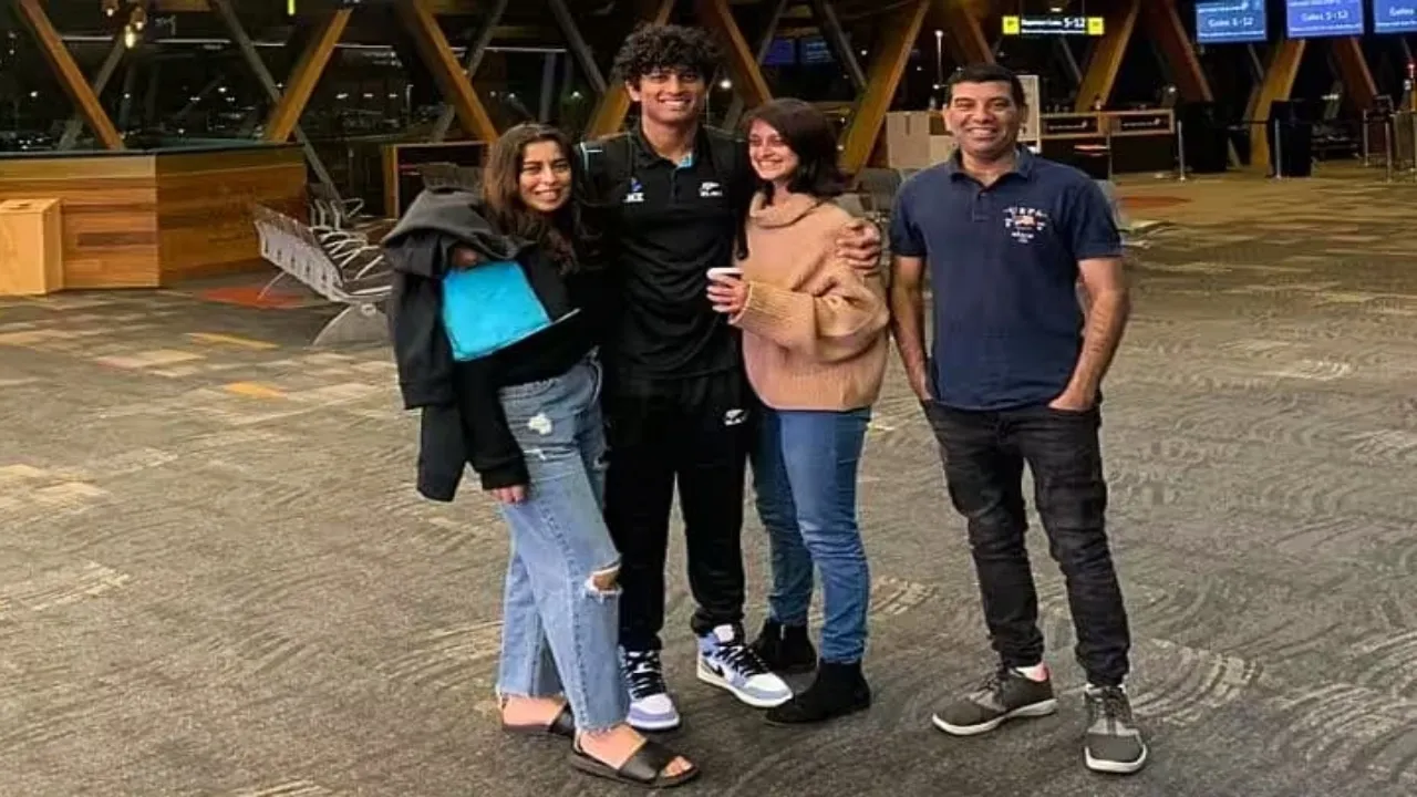Rachin Ravindra Family