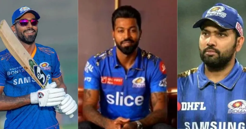 Mumbai Indians Captain Hardik Pandya took a jibe at Rohit Sharma