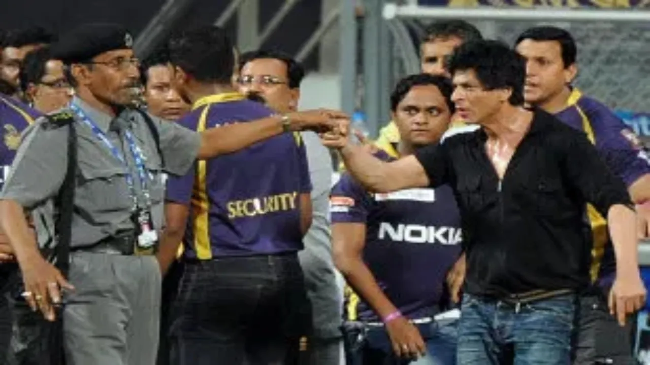 Shahrukh Khan vs Wankhede Security Guard