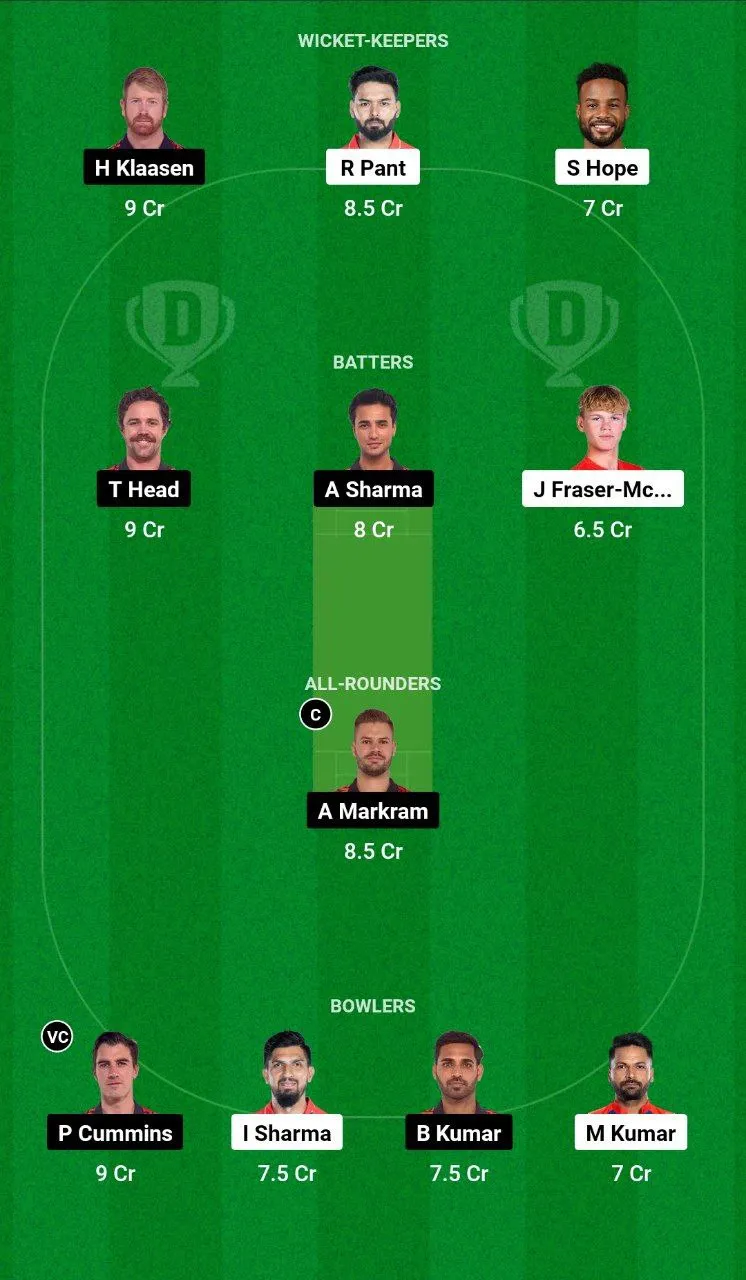 DC vs SRH